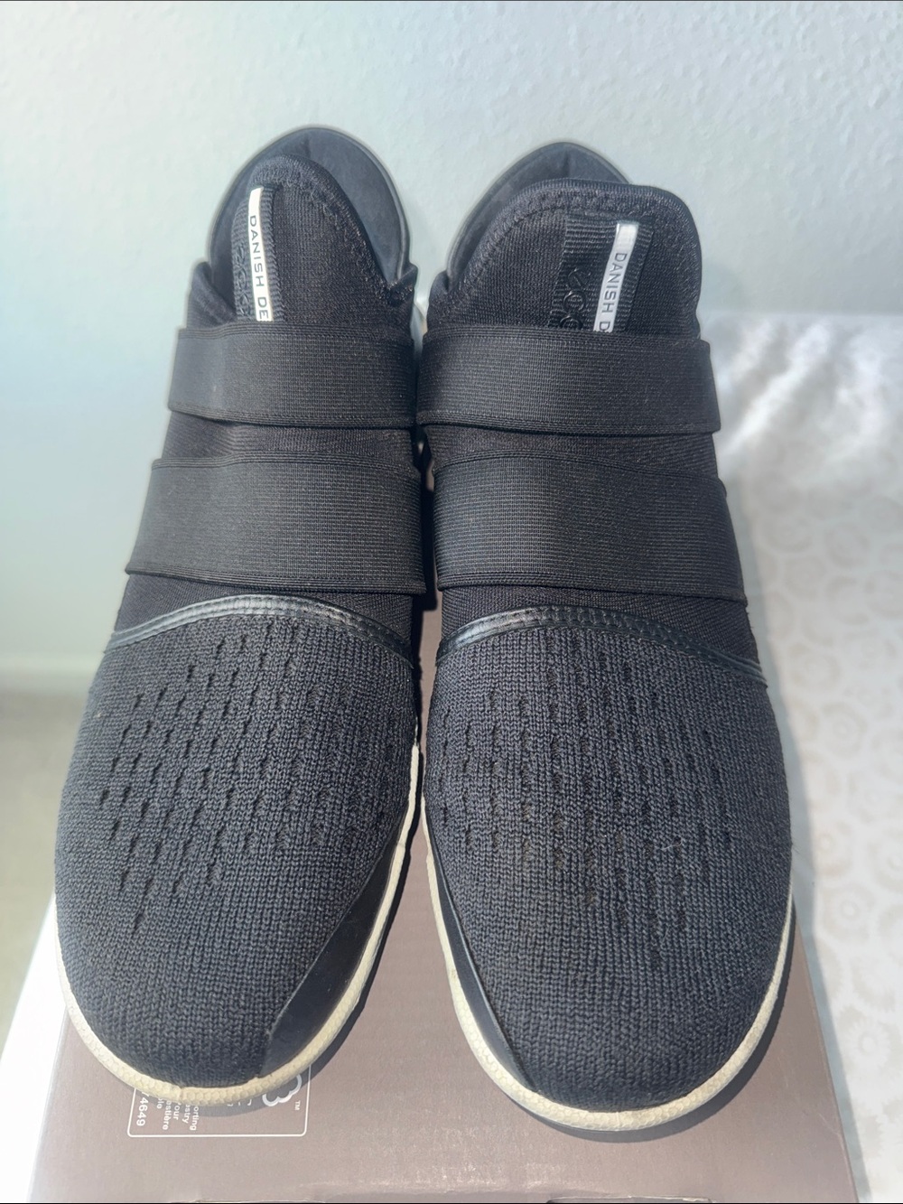 Women’s Black Ecco Slip-Ons